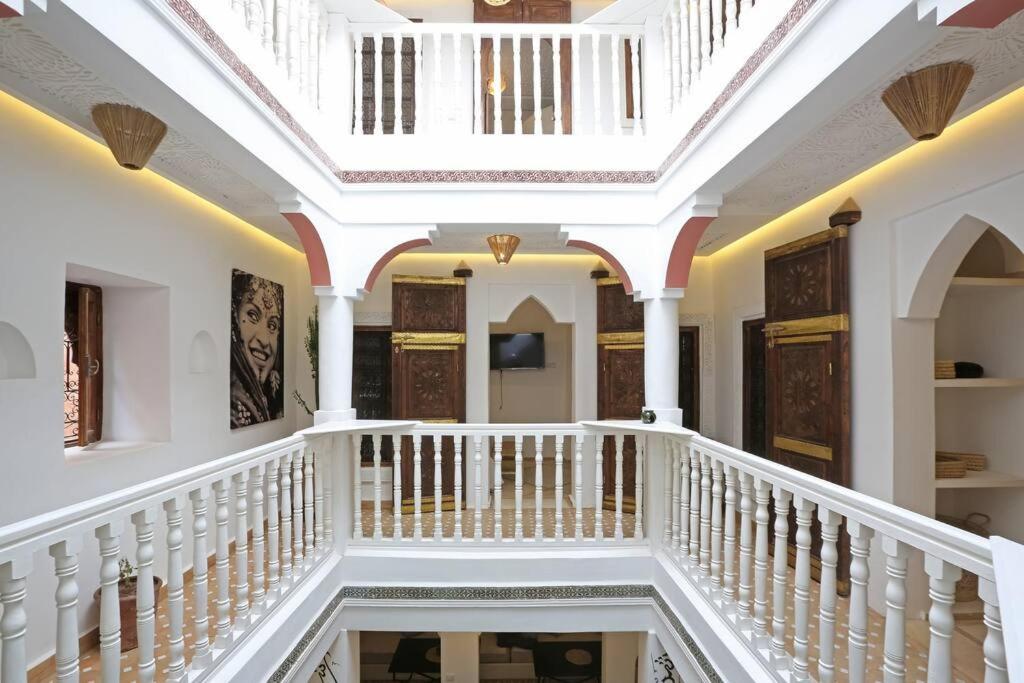 Riad El Khir En Centre Ville Rooftop Et Bassin Marrakesh Exterior foto